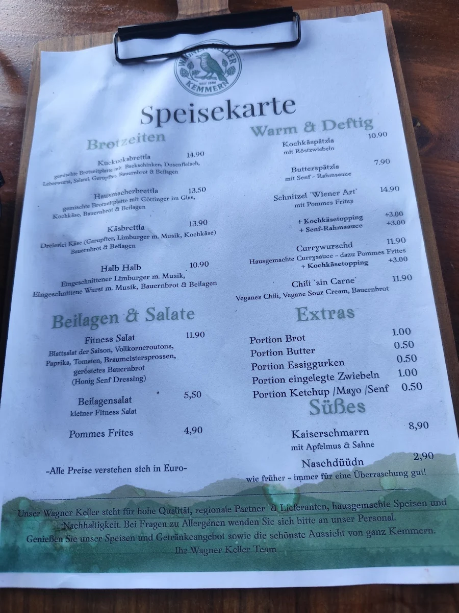 Speisekarte photo 5