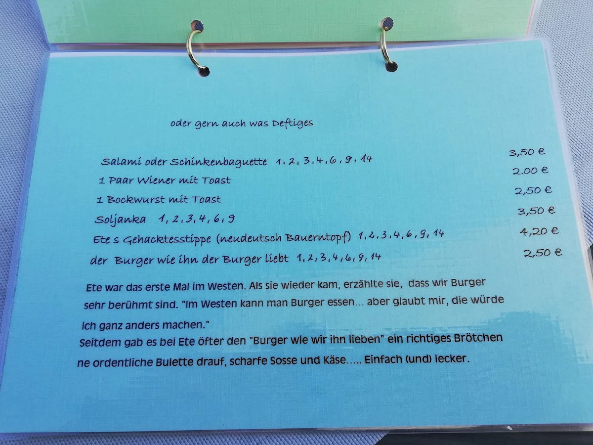 Speisekarte photo 2