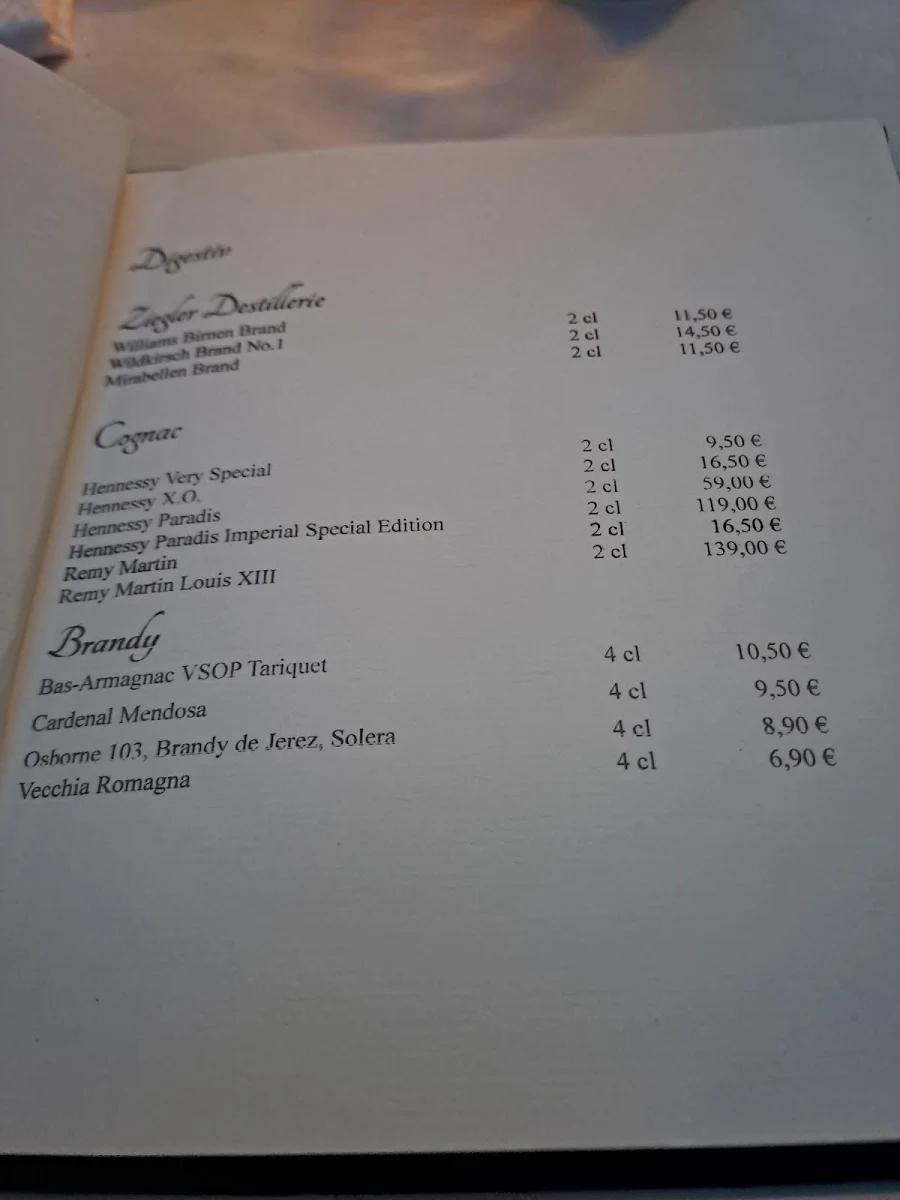 Speisekarte, Casa Romana - Ristorante Italiano