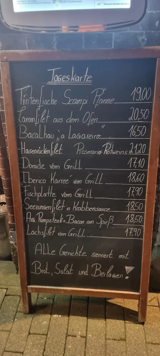 Speisekarte, Casa Romana - Ristorante Italiano