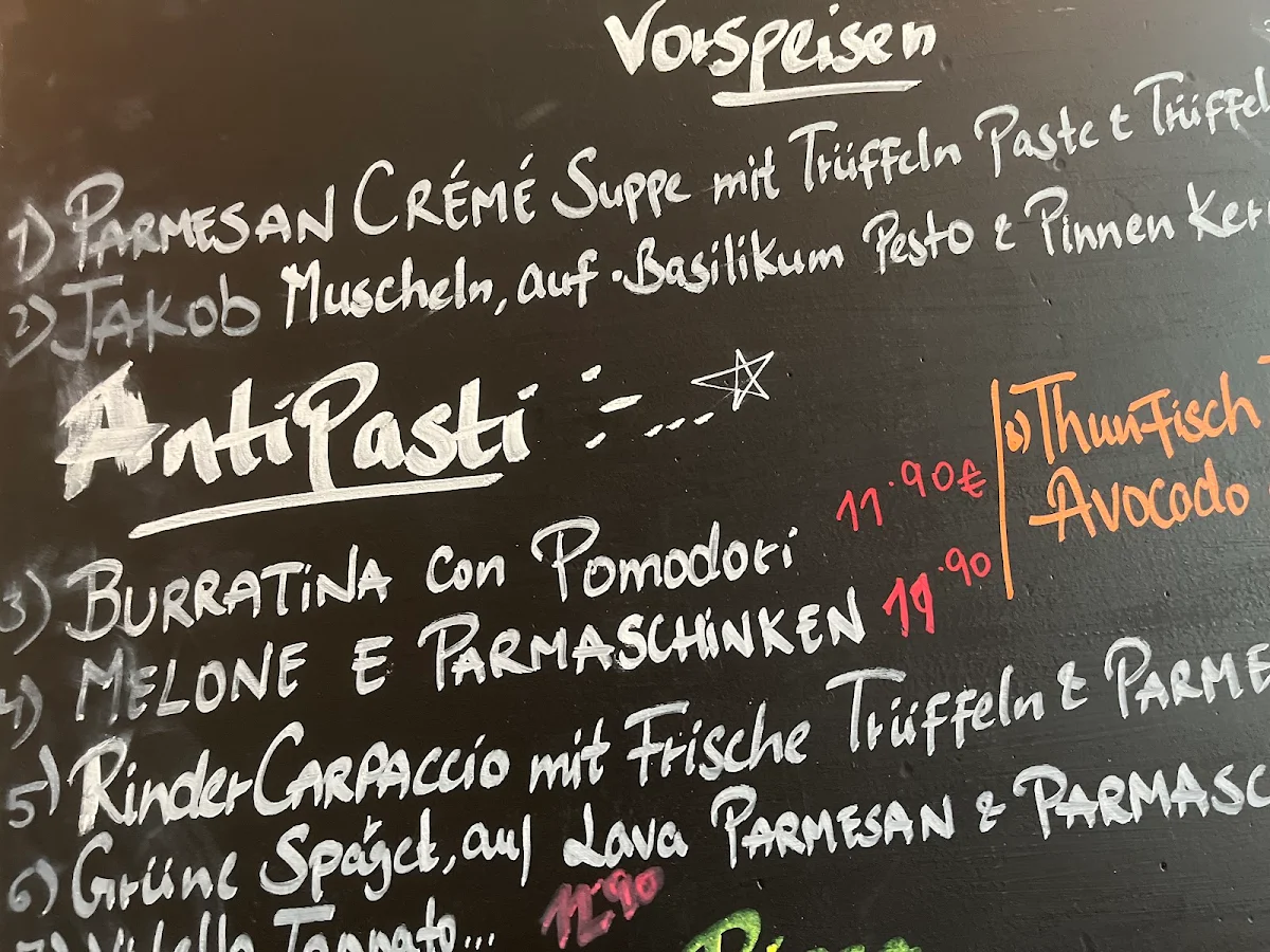 Speisekarte, Casa Romana - Ristorante Italiano