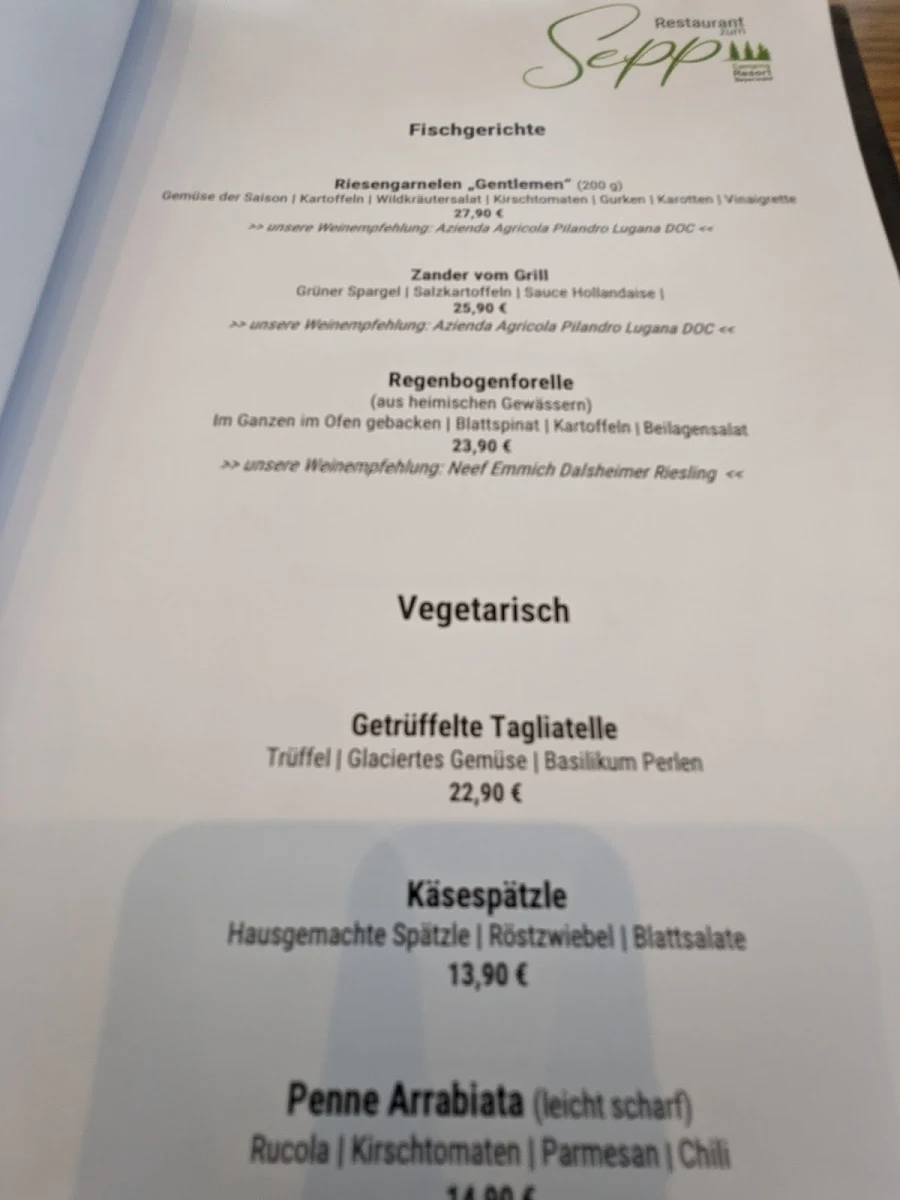 Speisekarte photo 3