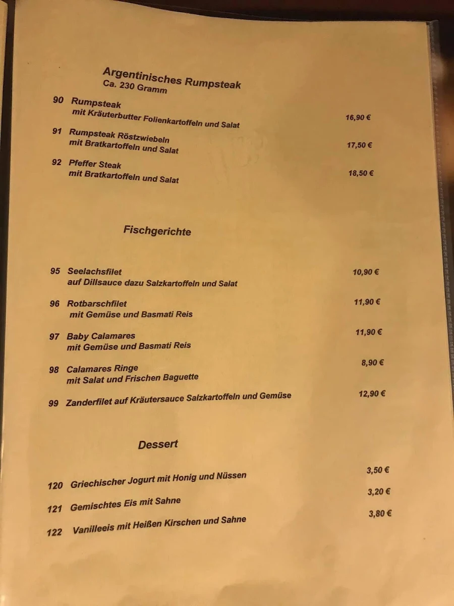 Speisekarte photo 5