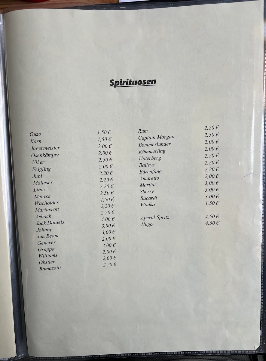 Speisekarte photo 7