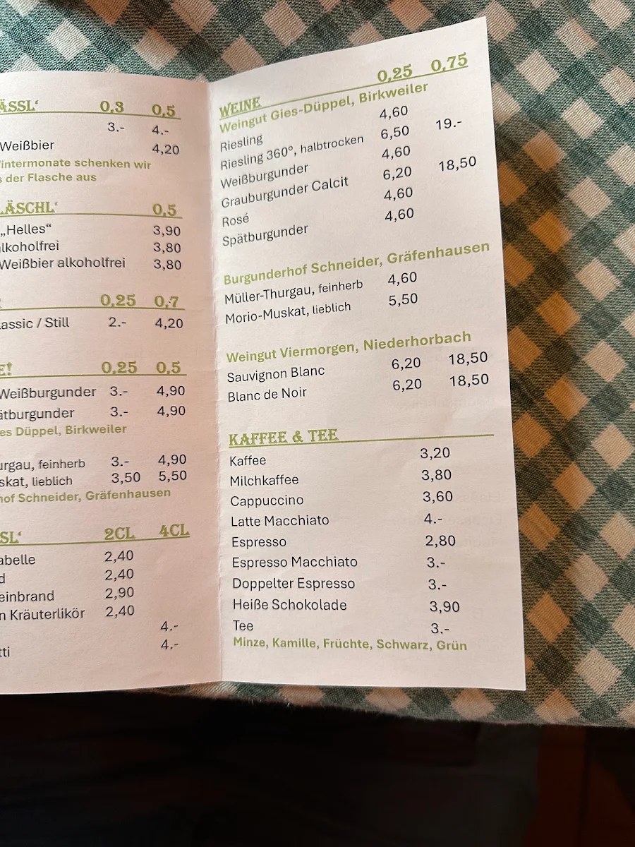 Speisekarte photo 5