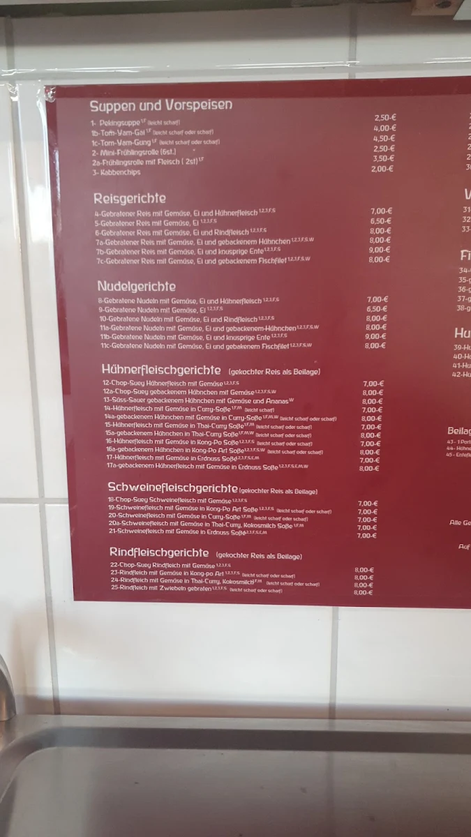 Speisekarte photo 4