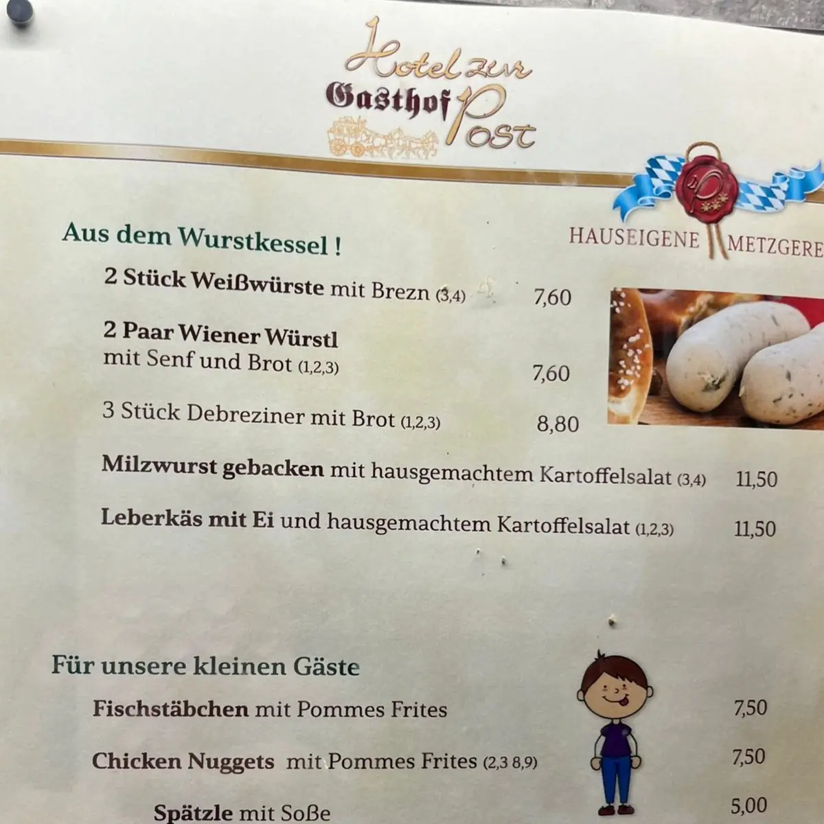 Speisekarte photo 3