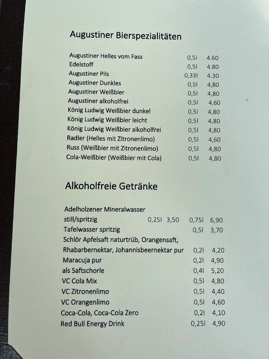 Speisekarte photo 2