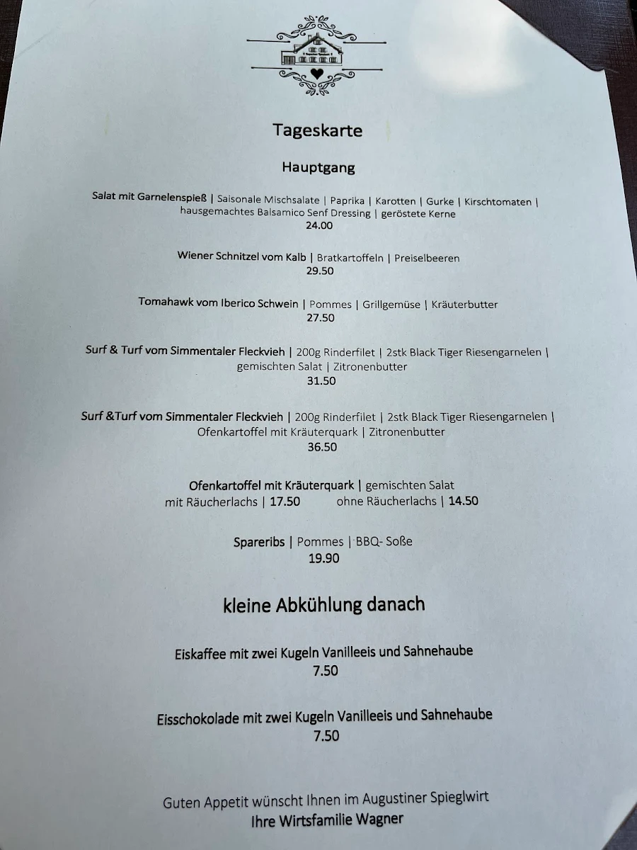 Speisekarte photo 3