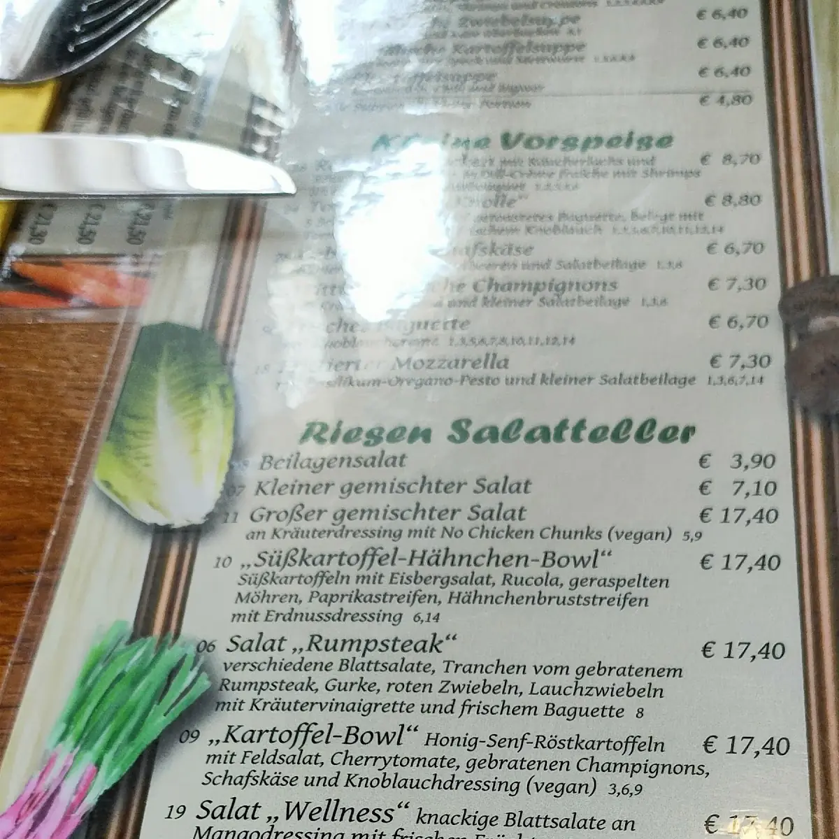 Speisekarte photo 6