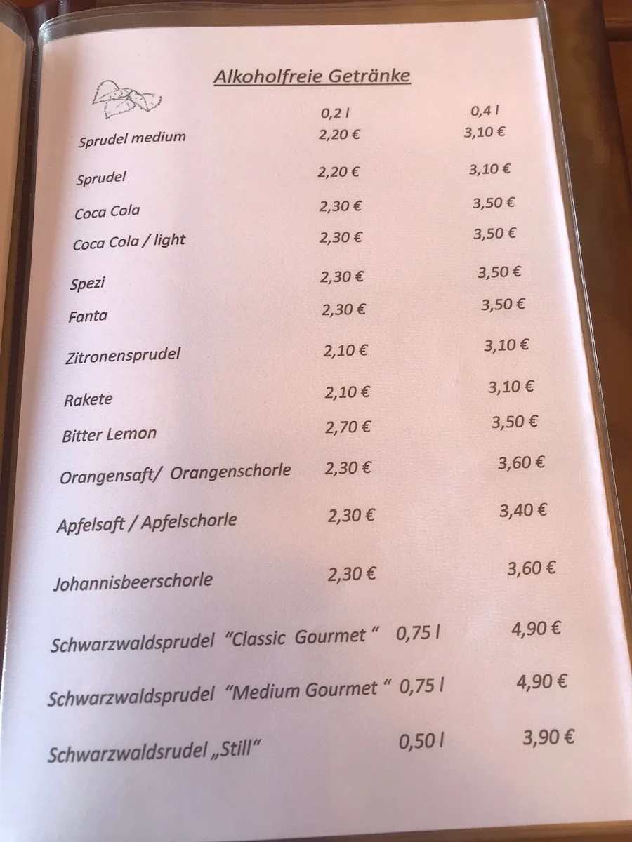 Speisekarte photo 2