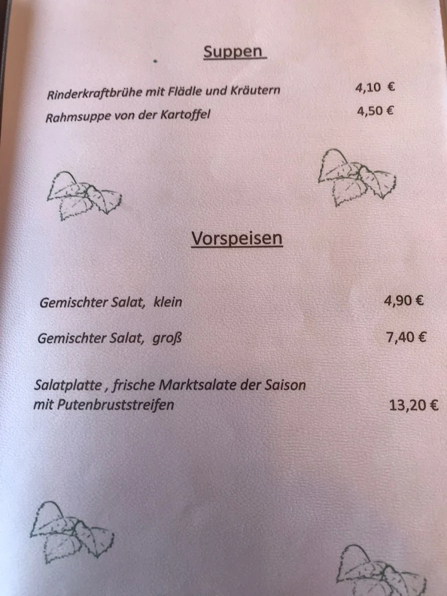 Speisekarte photo 3