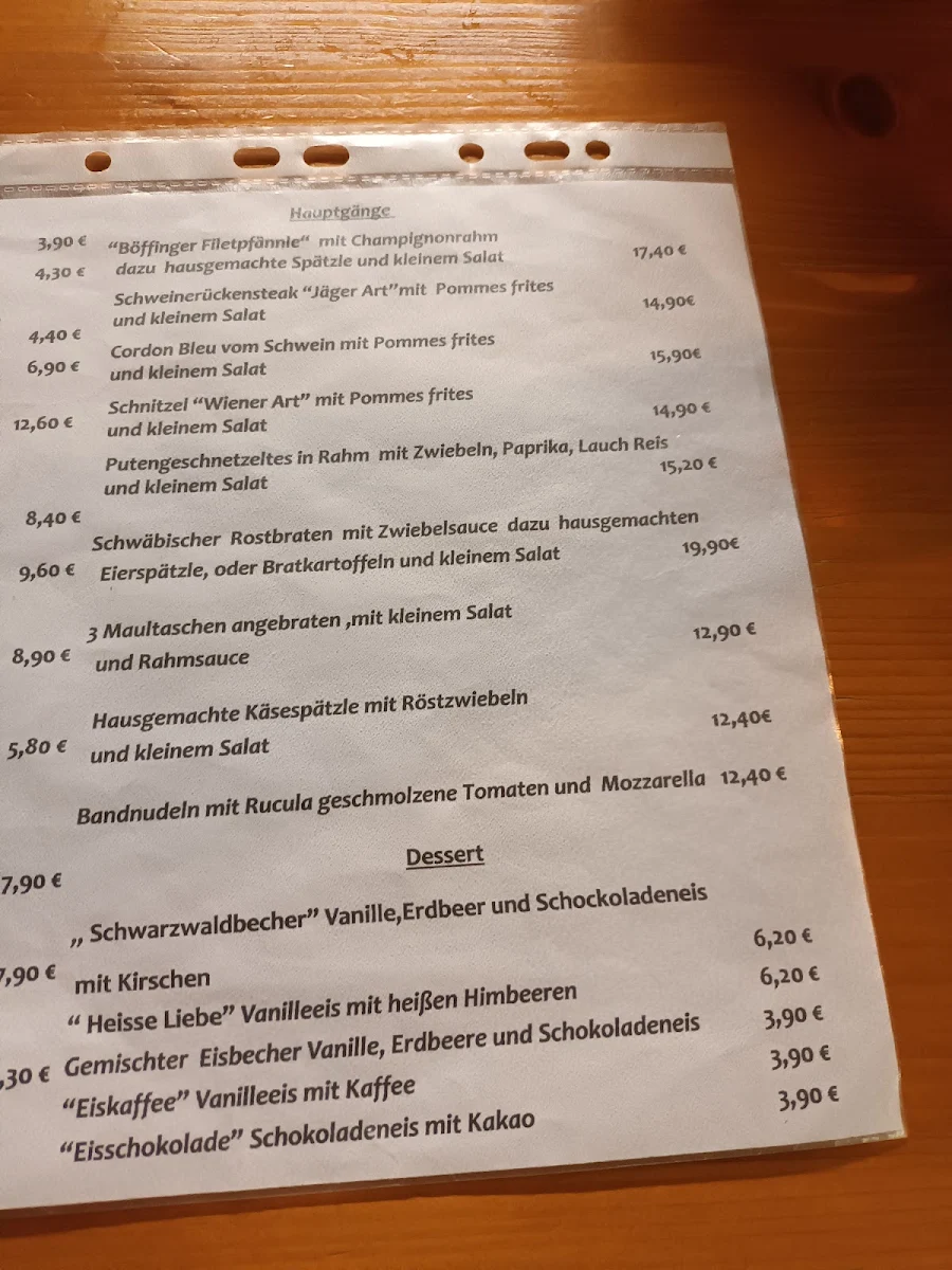 Speisekarte photo 5
