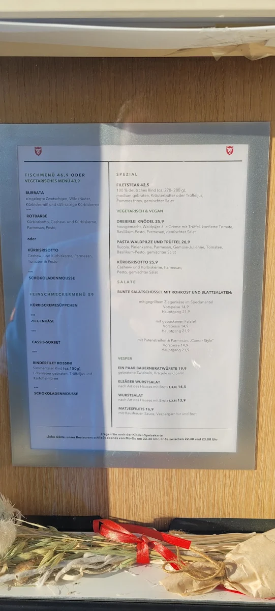 Speisekarte photo 2