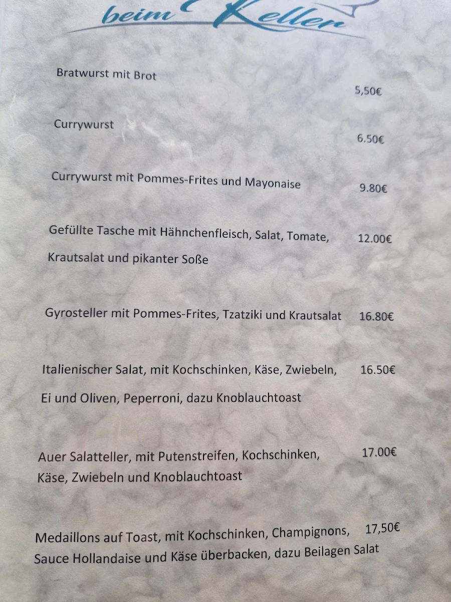 Speisekarte photo 1