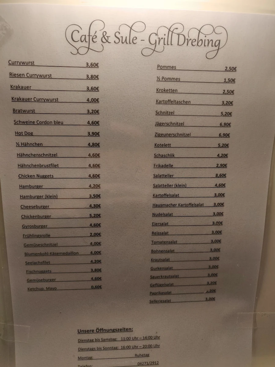 Speisekarte photo 1