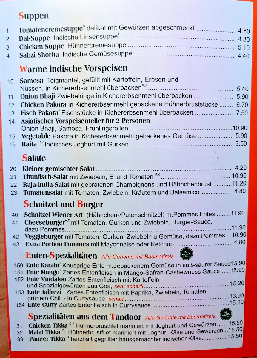 Speisekarte photo 6