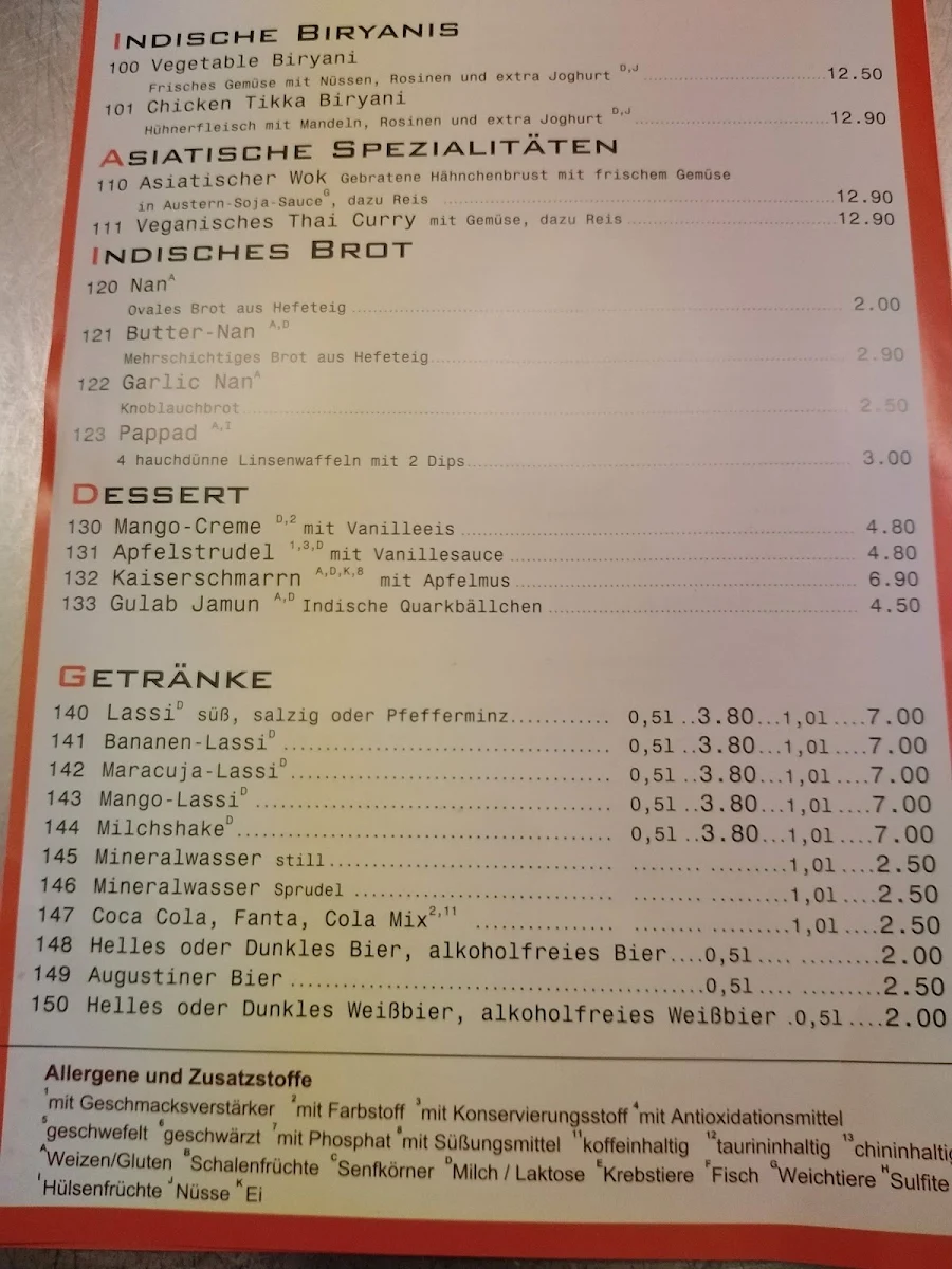 Speisekarte photo 8