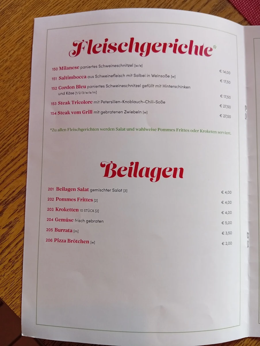 Speisekarte photo 2