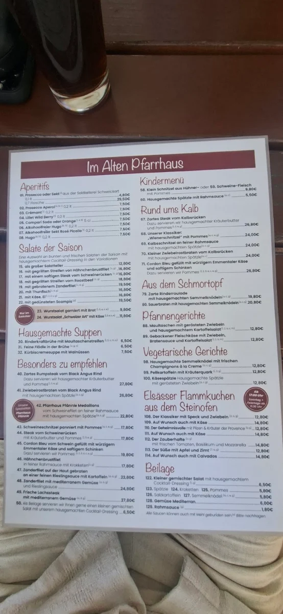 Speisekarte photo 7