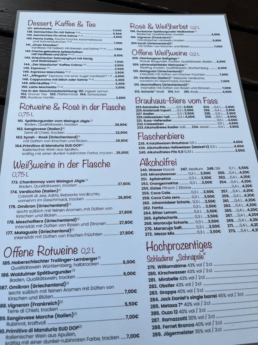Speisekarte photo 8