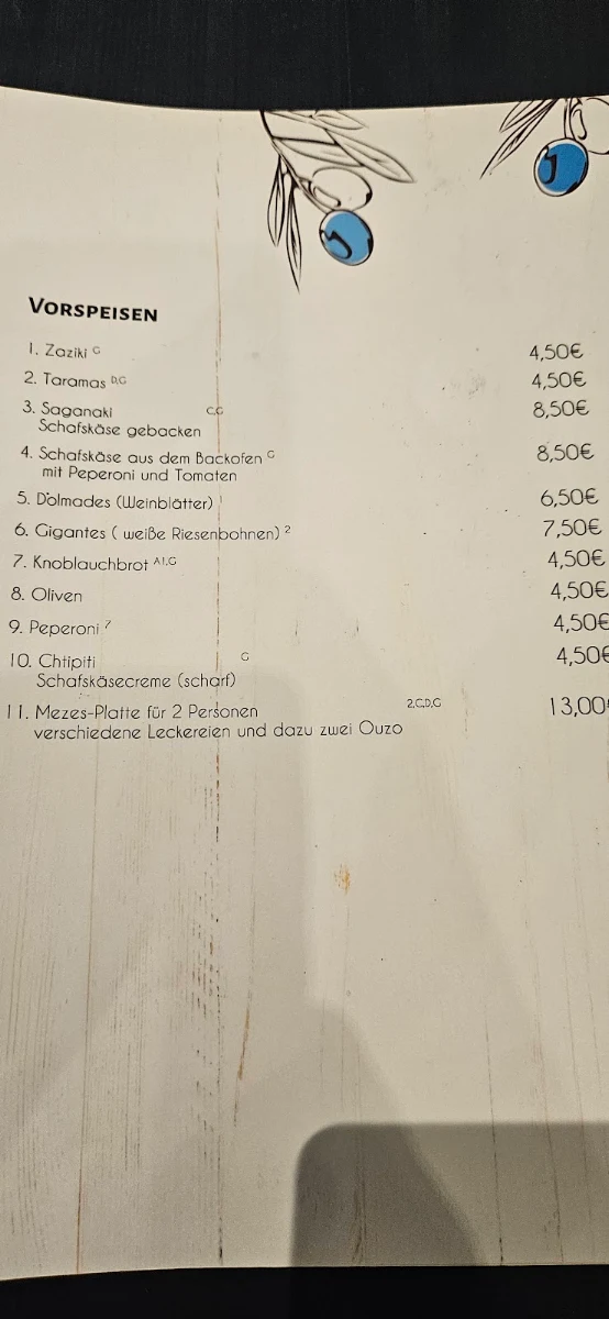 Speisekarte photo 3