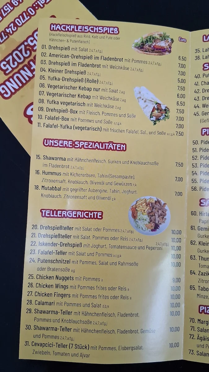 Speisekarte photo 4