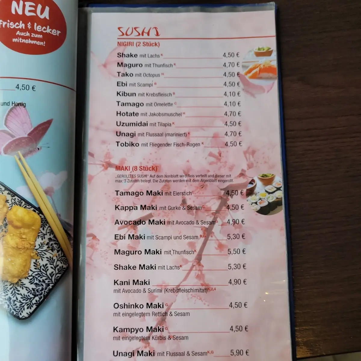 Speisekarte photo 5