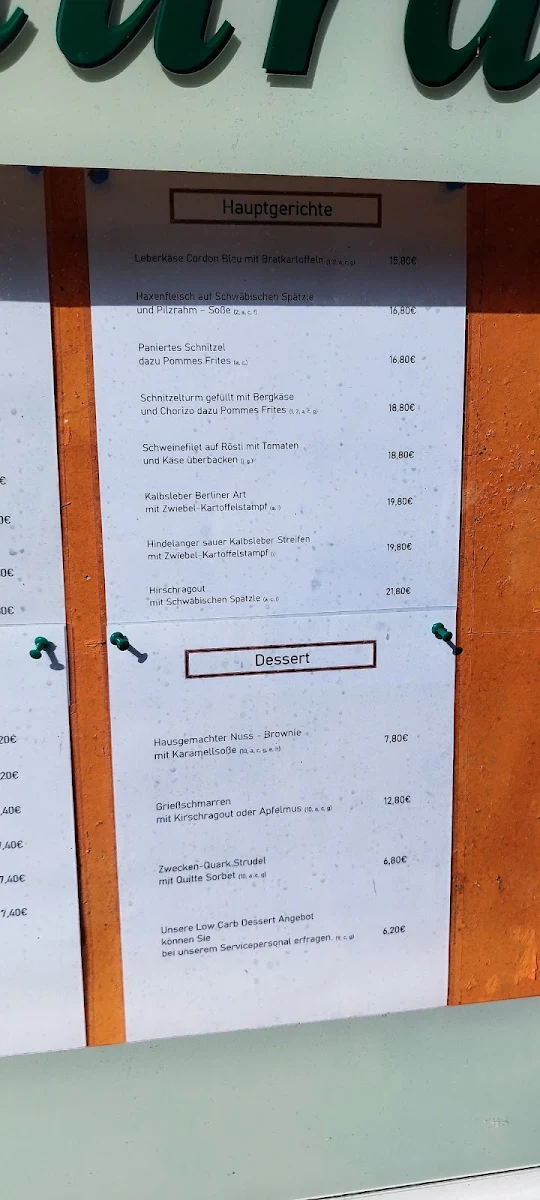 Speisekarte photo 4