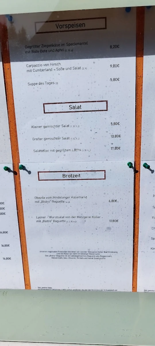 Speisekarte photo 5