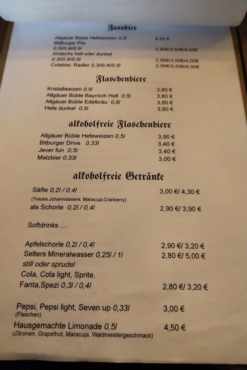 Speisekarte photo 3