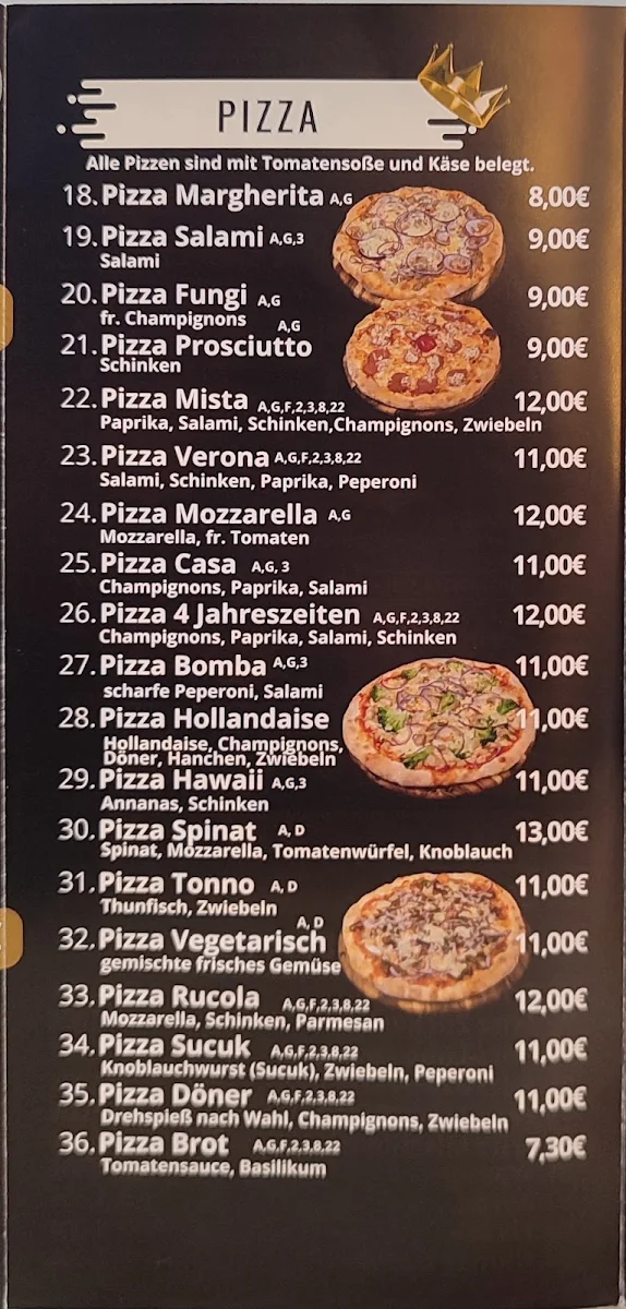 Speisekarte photo 2
