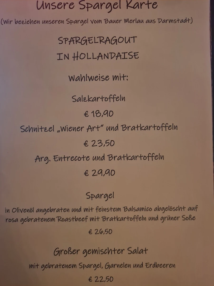 Speisekarte photo 3