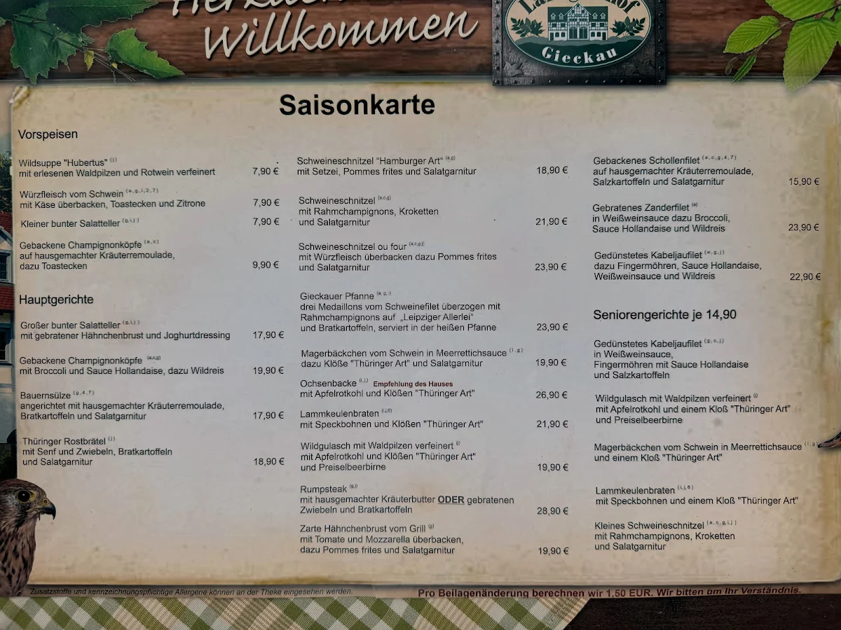 Speisekarte photo 4