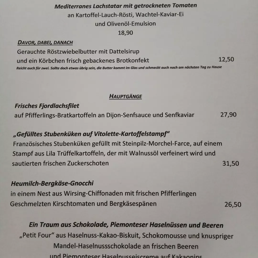 Speisekarte photo 6