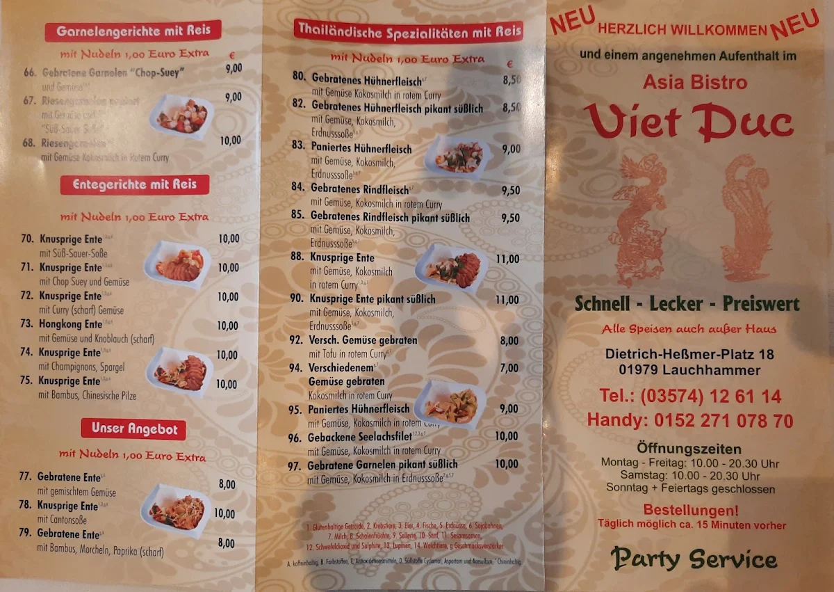 Speisekarte photo 2