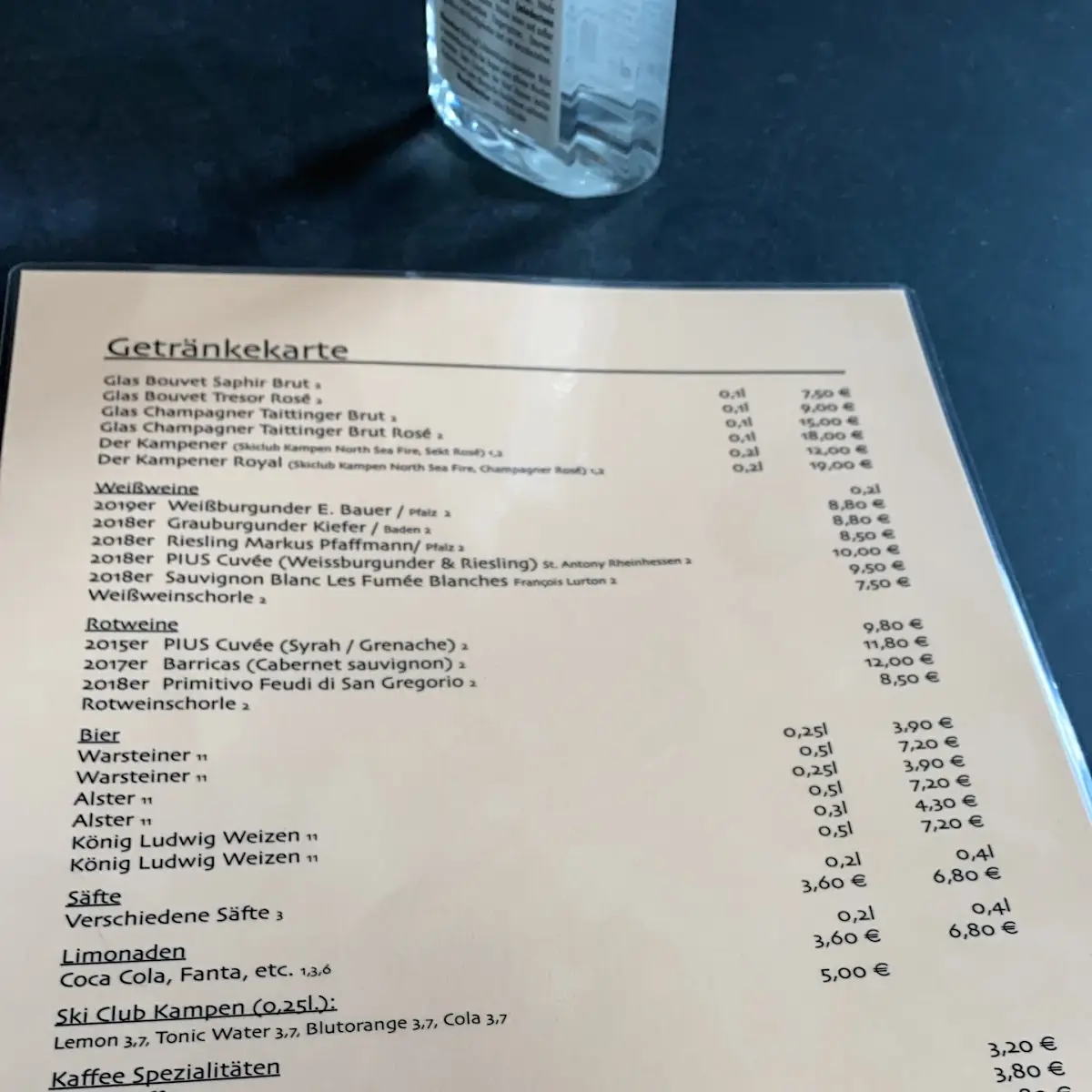 Speisekarte photo 5