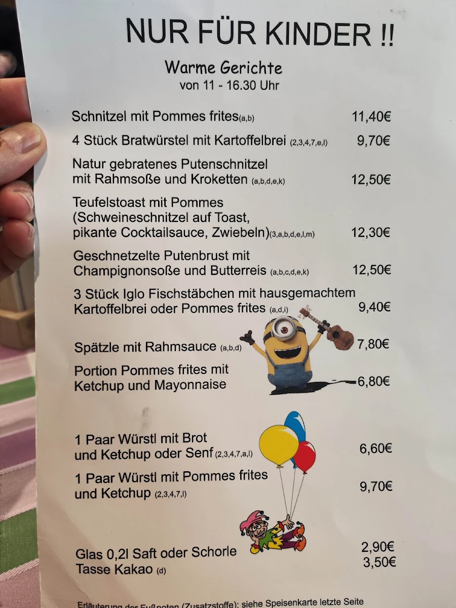 Speisekarte photo 2