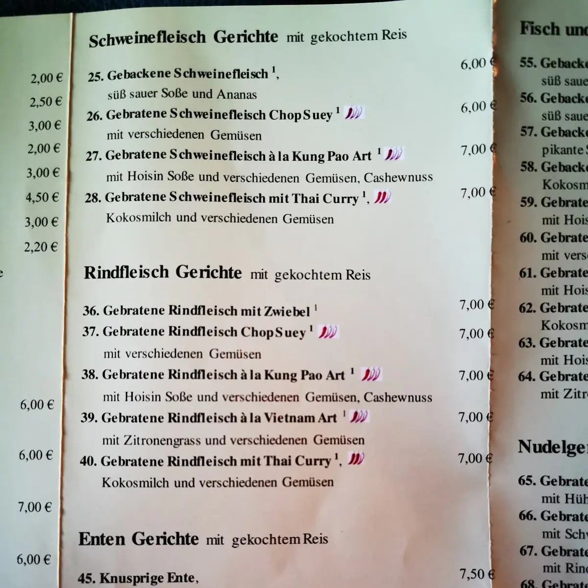 Speisekarte photo 8