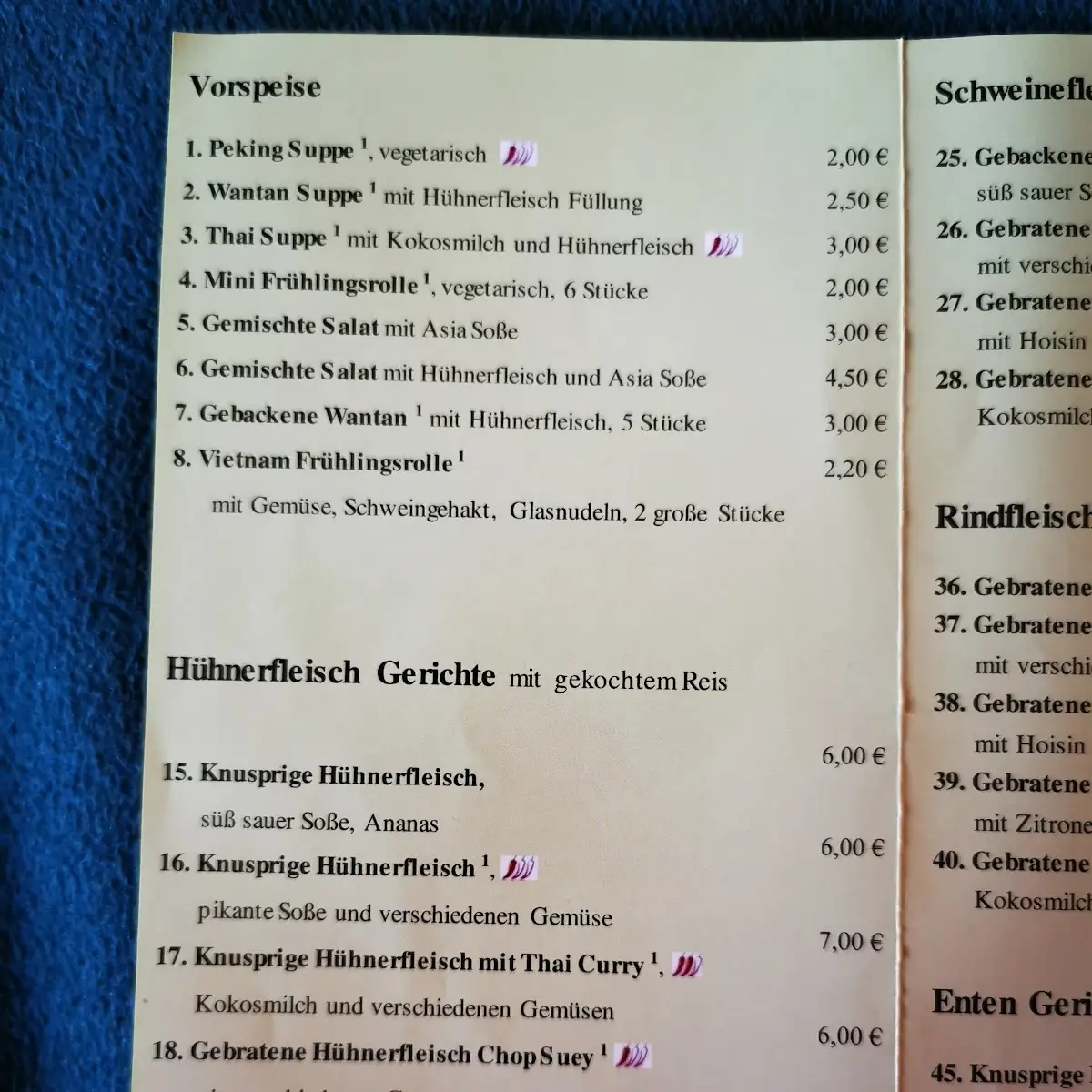 Speisekarte photo 9