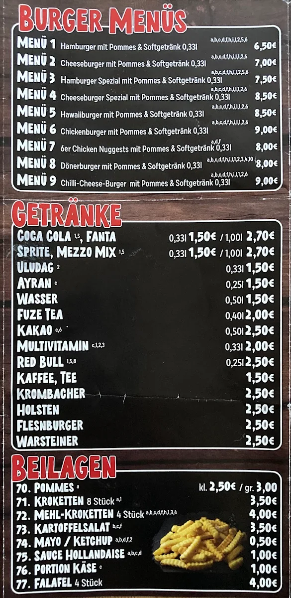 Speisekarte photo 4