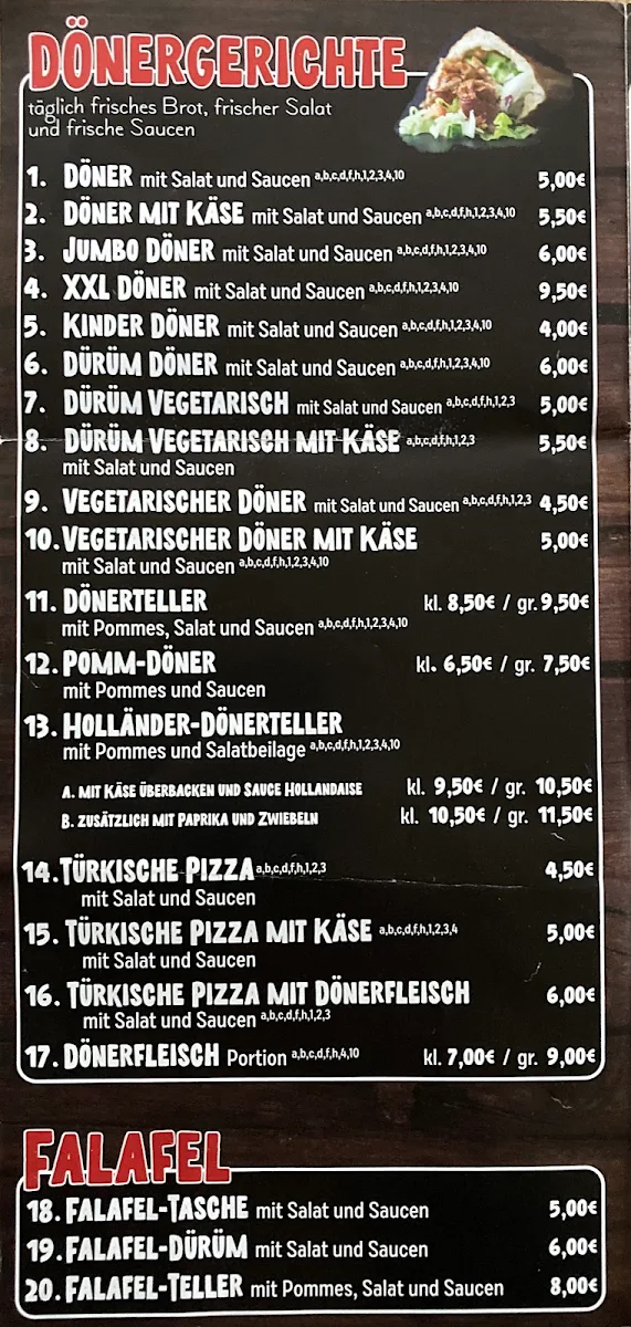 Speisekarte photo 6