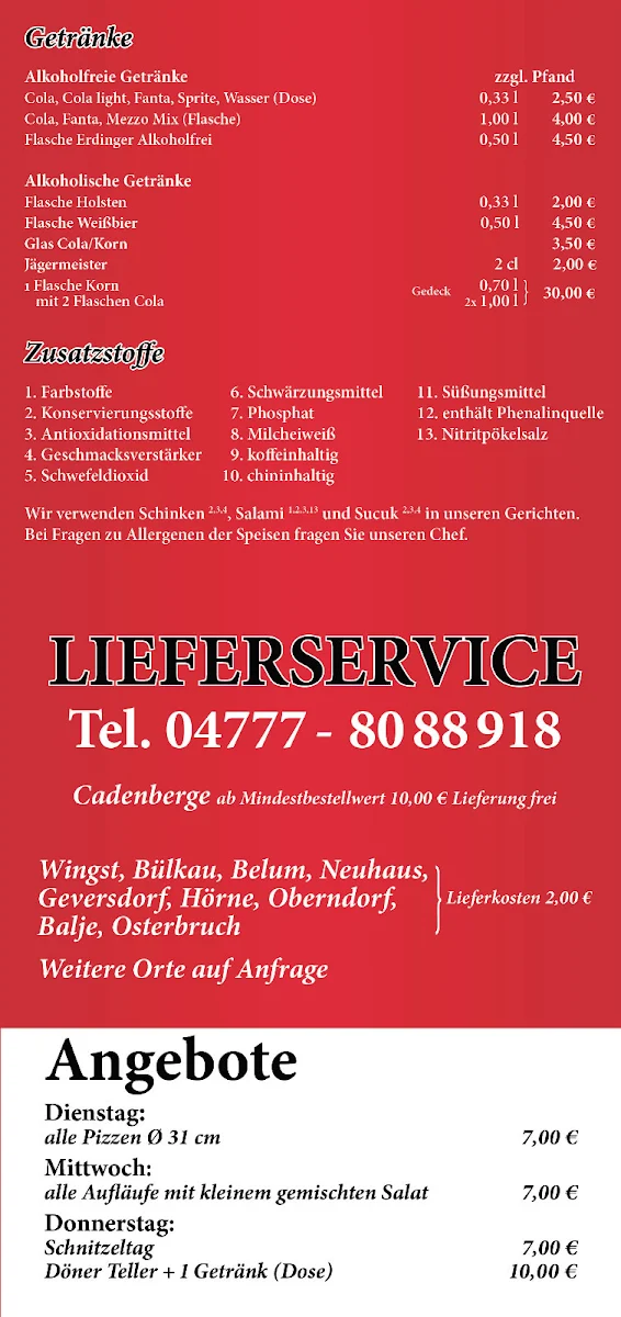 Speisekarte photo 2