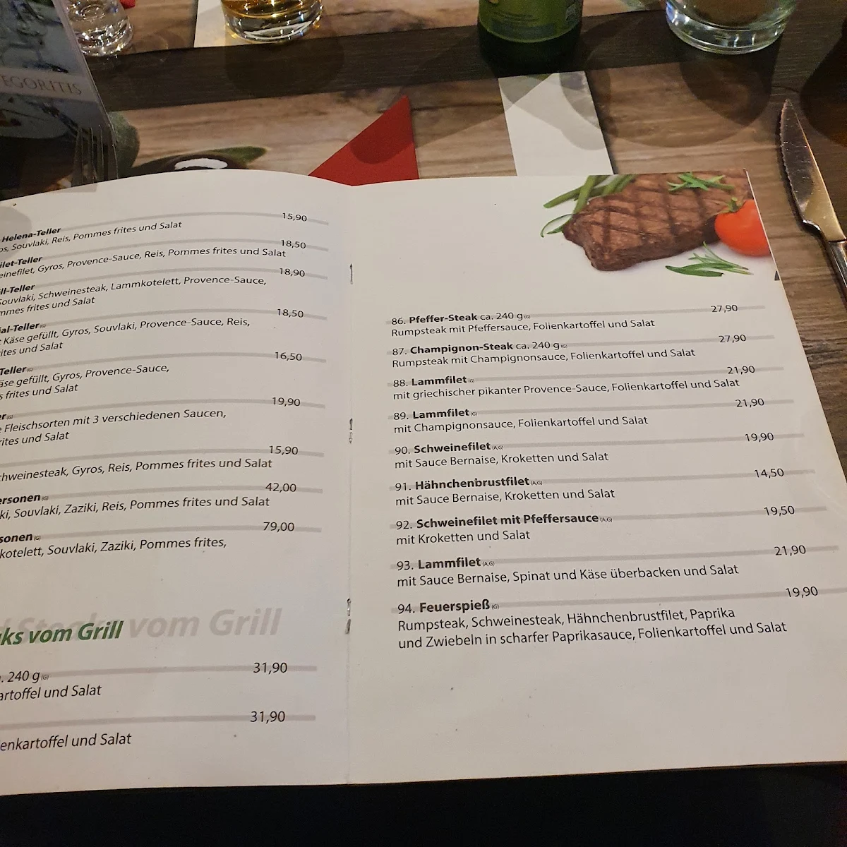 Speisekarte photo 1