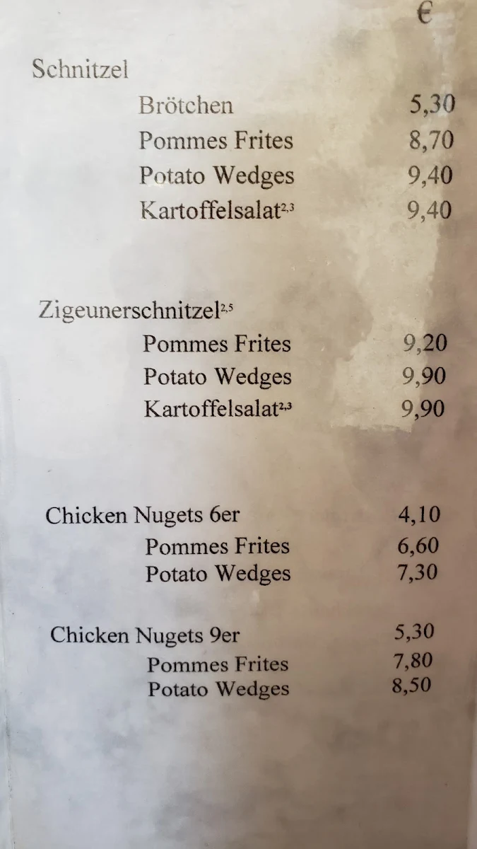Speisekarte photo 3
