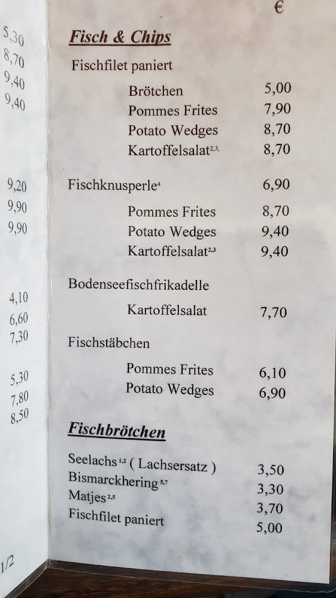 Speisekarte photo 6