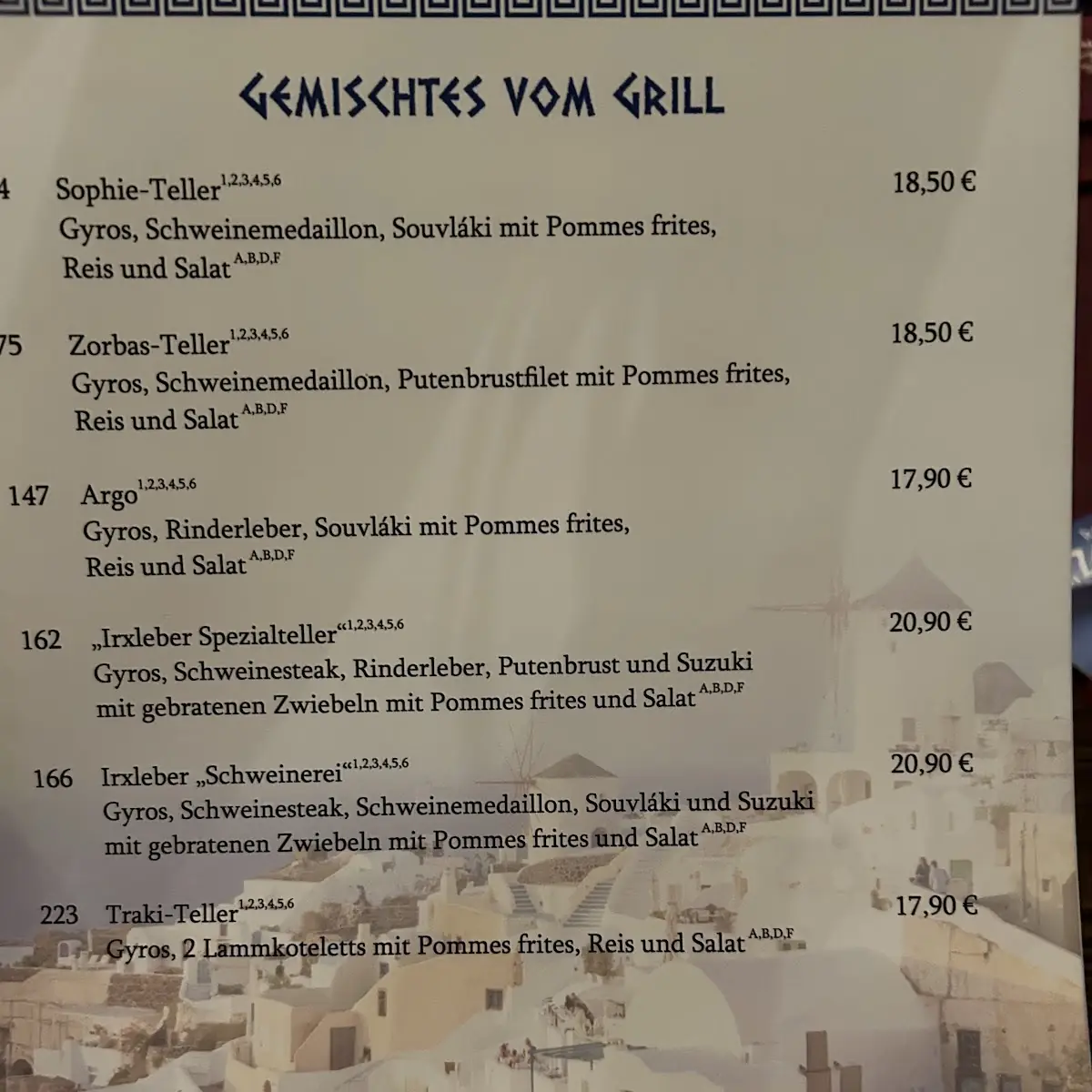 Speisekarte photo 5