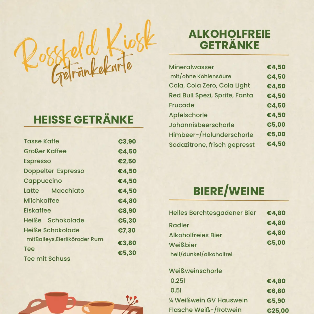 Speisekarte photo 1