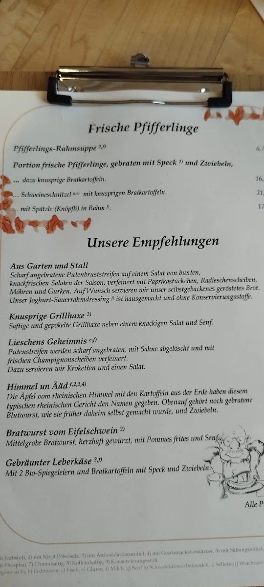 Speisekarte photo 5