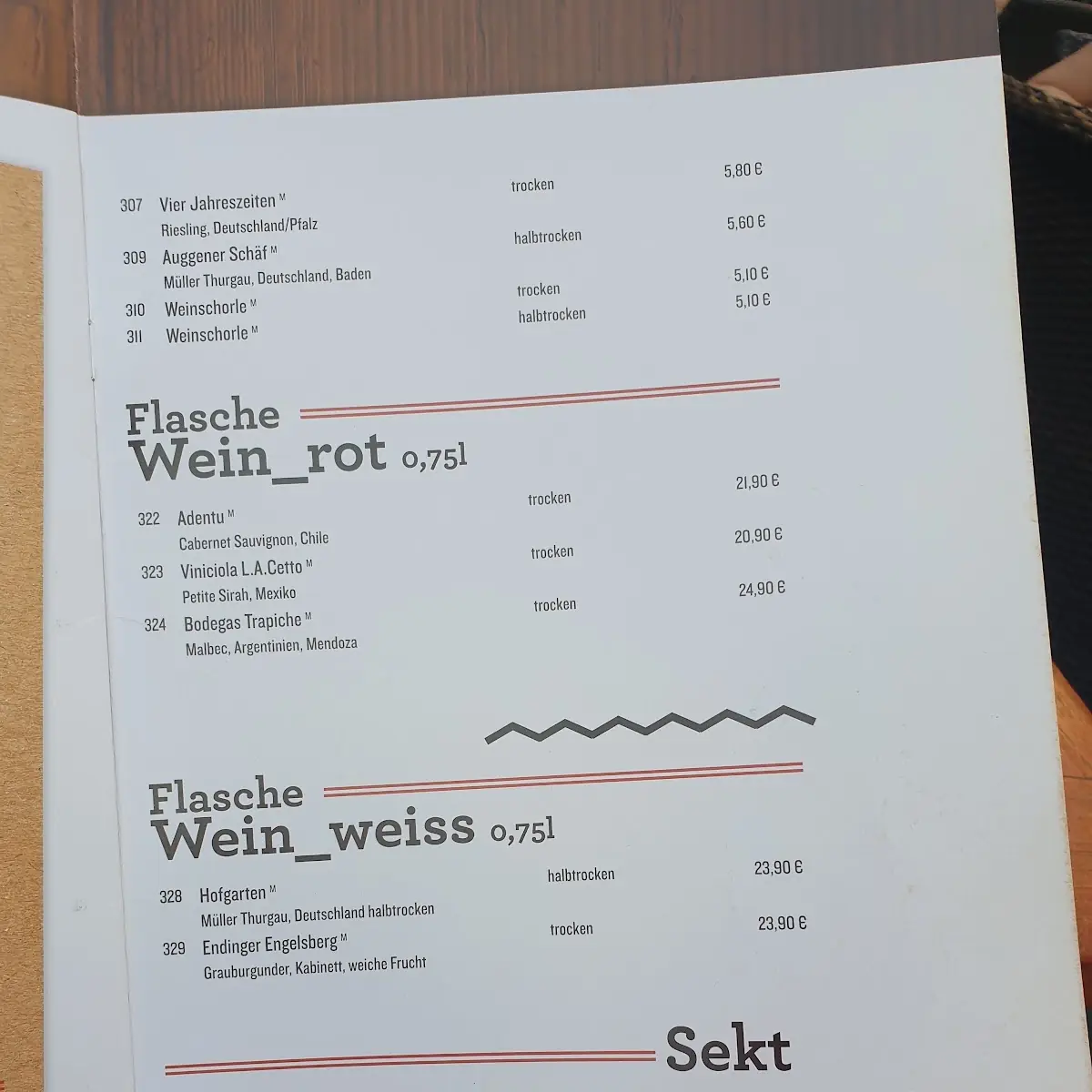 Speisekarte photo 8
